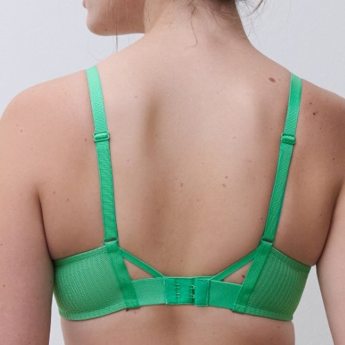 Chantelle Spice green non-padded bra