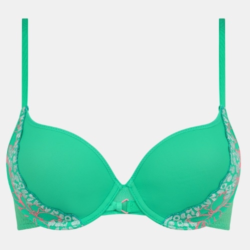 Chantelle Spice green padded bra