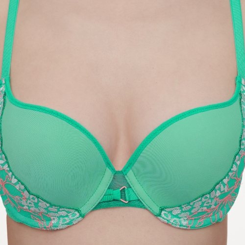 Chantelle Spice green padded bra