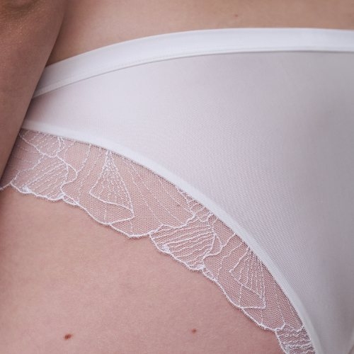 Chantelle Tattoo Love white brief