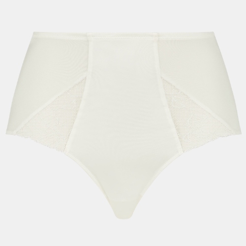 Chantelle Tattoo Love white high waist brief