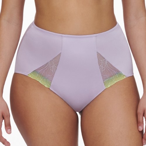 Chantelle Tattoo Love lavender high waist brief
