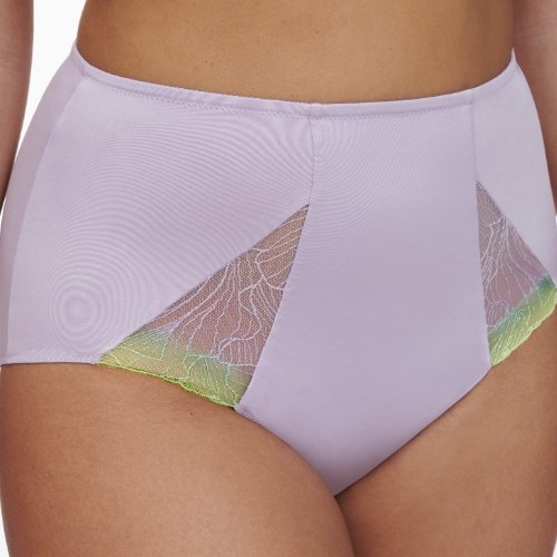 Chantelle Tattoo Love lavender high waist brief
