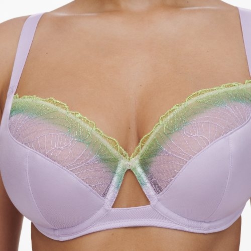 Chantelle Tattoo Love lavender padded bra