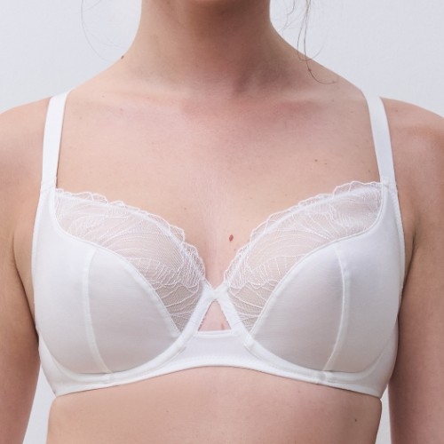 Chantelle Tattoo Love white padded bra