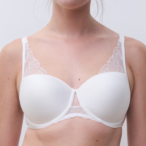 Chantelle Tattoo Love white padded bra