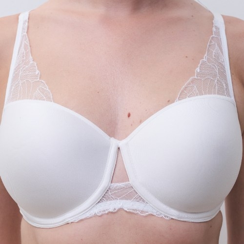Chantelle Tattoo Love white padded bra