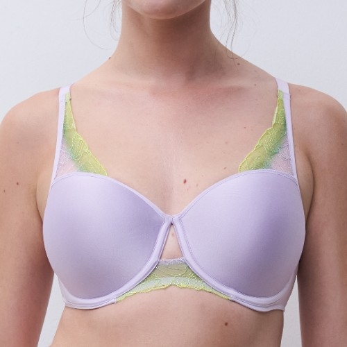 Chantelle Tattoo Love lavender padded bra