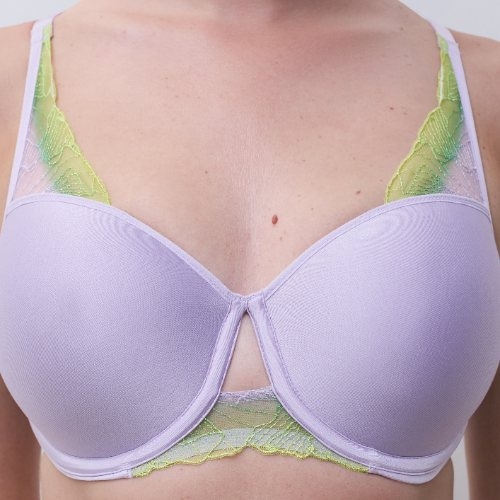Chantelle Tattoo Love lavender padded bra