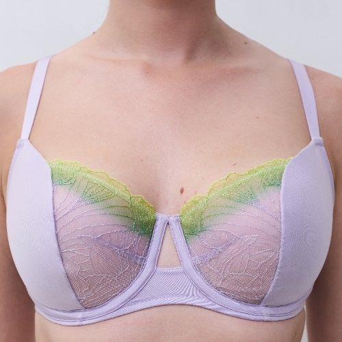 Chantelle Tattoo Love lavender padded bra