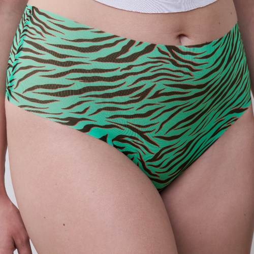 Chantelle Pulpies green/print high waist brief