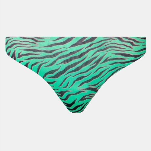 Chantelle Pulse green/print brief