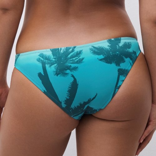 Chantelle Swimwear Easy Pop blue bikini brief