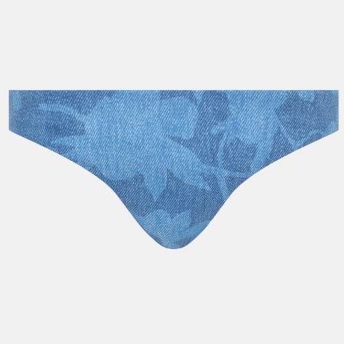 Chantelle Swimwear Easy Pop jeans blue bikini brief