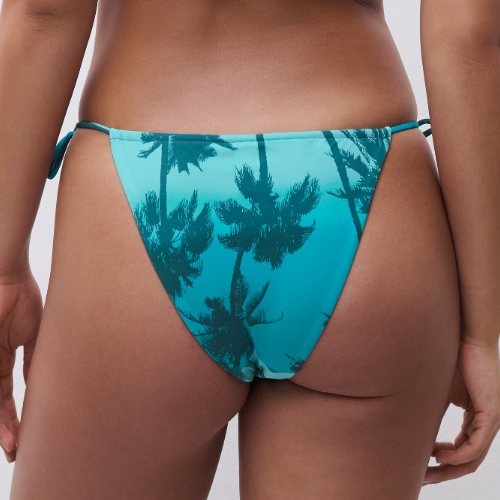 Chantelle Swimwear Easy Pop blue bikini brief