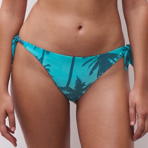 Chantelle Swimwear Easy Pop blue bikini brief