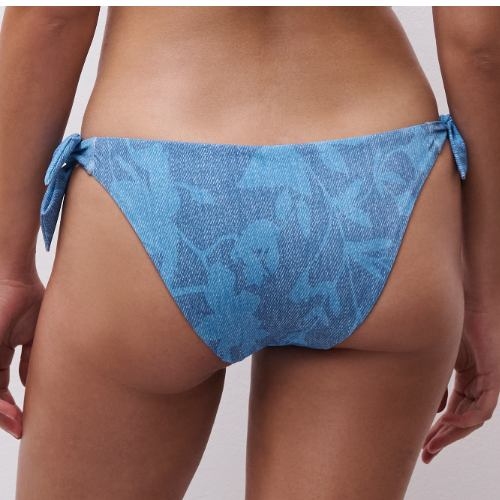 Chantelle Swimwear Easy Pop jeans blue bikini brief