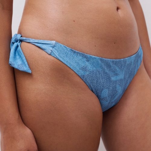 Chantelle Swimwear Easy Pop jeans blue bikini brief