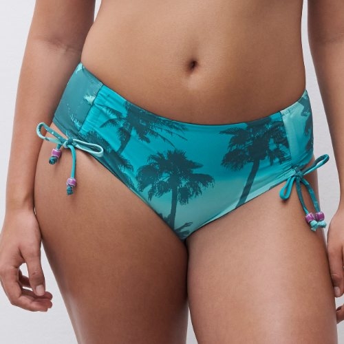 Chantelle Swimwear Easy Pop blue bikini brief