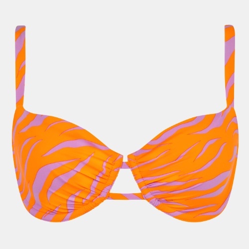 Chantelle Swimwear Easy Pop orange/pink padded bikini bra