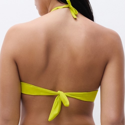 Chantelle Swimwear Easy Pop lime padded bikini bra