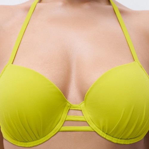 Chantelle Swimwear Easy Pop lime padded bikini bra