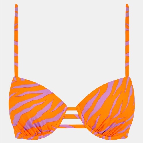 Chantelle Swimwear Easy Pop orange/pink padded bikini bra