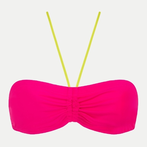 Chantelle Swimwear Easy Pop raspberry soft-cup bikini bra