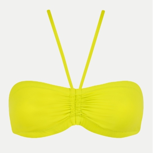 Chantelle Swimwear Easy Pop lime soft-cup bikini bra