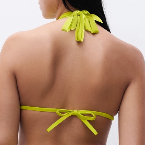 Chantelle Swimwear Easy Pop lime padded bikini bra