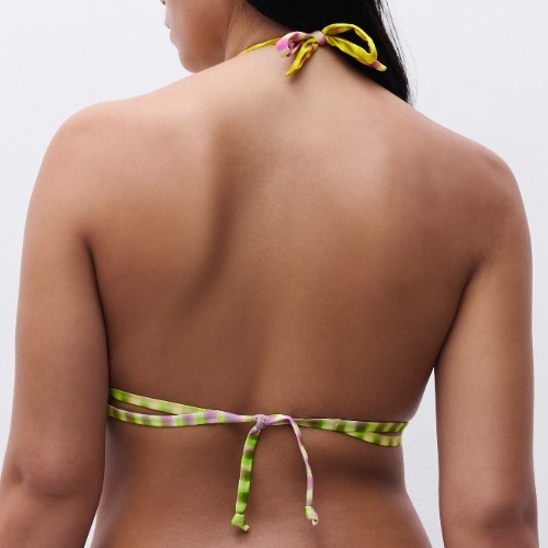 Chantelle Swimwear Easy Pop green padded bikini bra