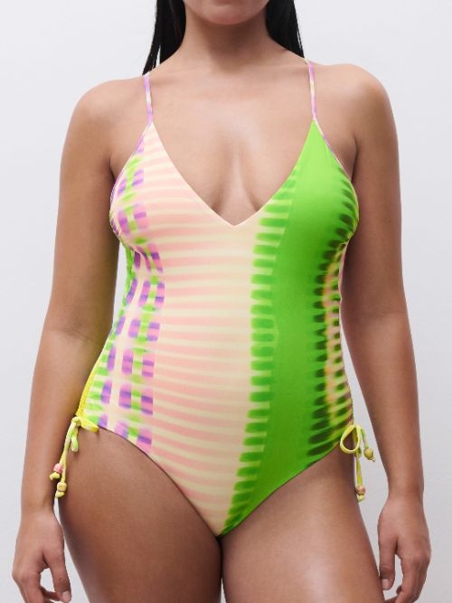 Chantelle Swimwear Easy Pop green bathingsuit