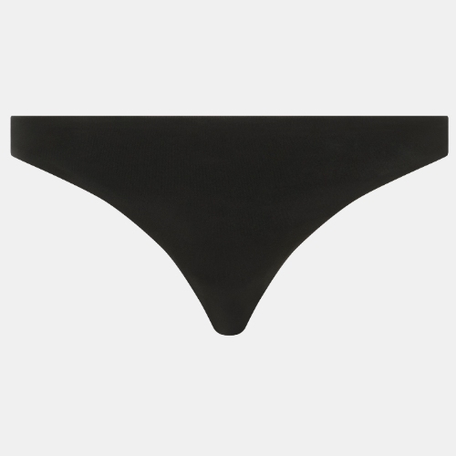 Chantelle Swimwear Metallic black bikini brief