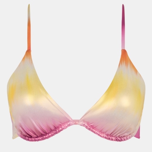 Chantelle Swimwear Metallic multicolor soft-cup bikini bra