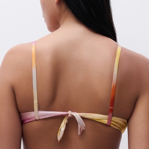 Chantelle Swimwear Metallic multicolor padded bikini bra