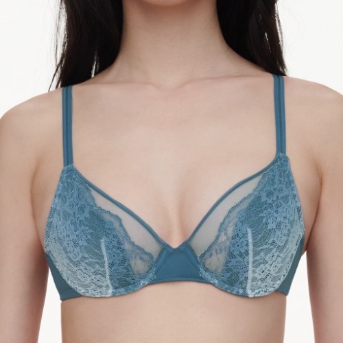 Chantelle Crush petrol padded bra