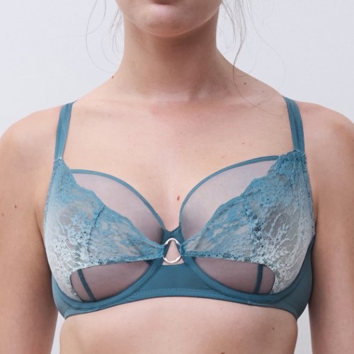 Chantelle Crush petrol non-padded bra