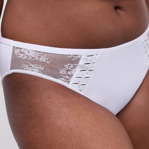 Chantelle Poison white brief