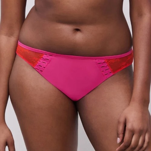 Chantelle Poison red/pink brief
