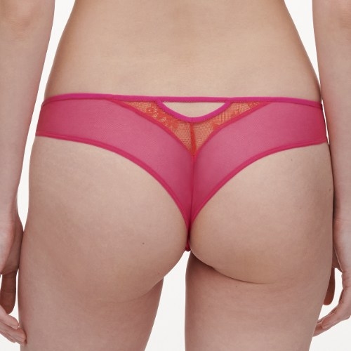 Chantelle  red/pink thong