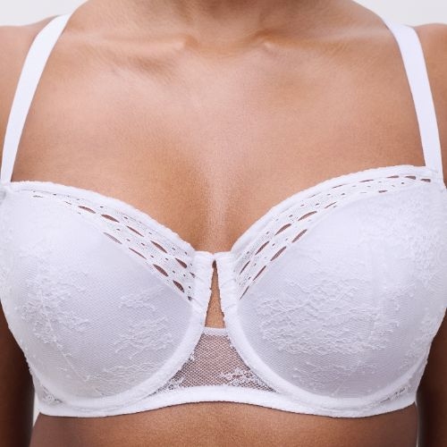 Chantelle Poison white padded bra