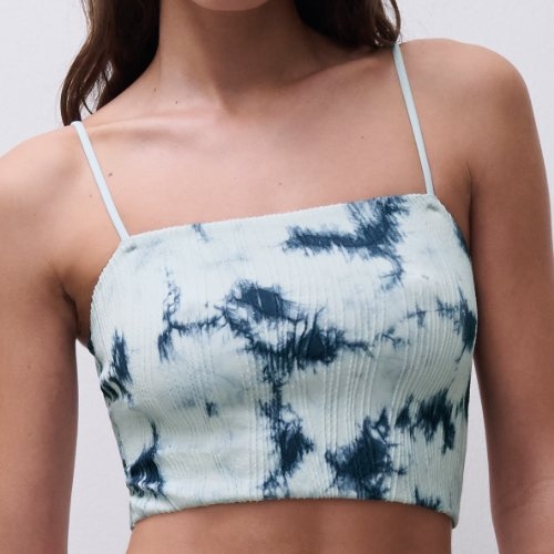 Chantelle Swimwear Swim One blue padded bikini bra