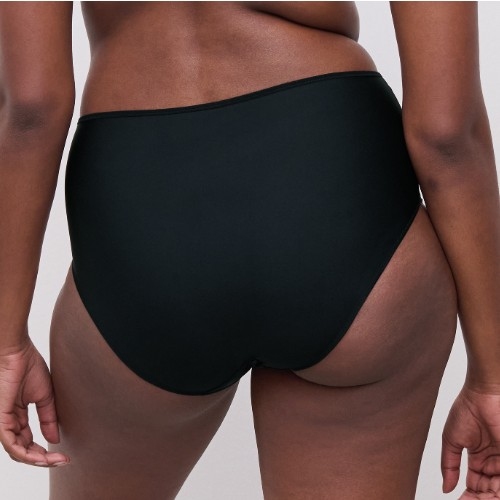 Chantelle Lily black high waist brief