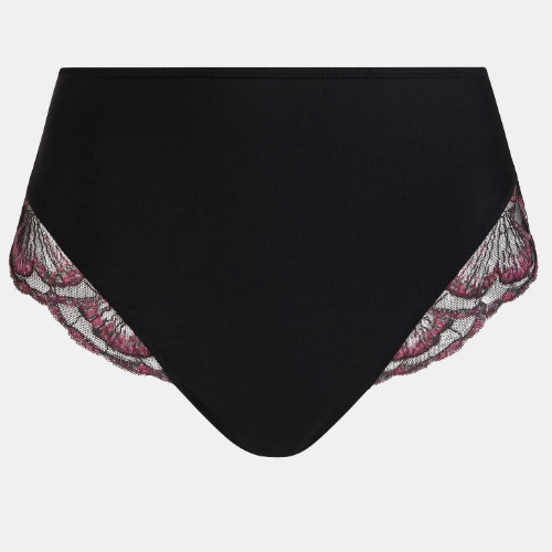 Chantelle Lily black high waist brief