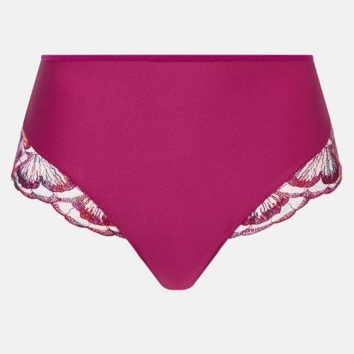 Chantelle Lily fuchsia high waist brief