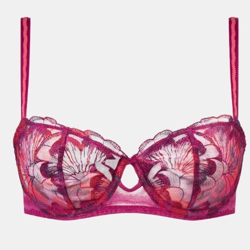 Chantelle Lily fuchsia non-padded bra