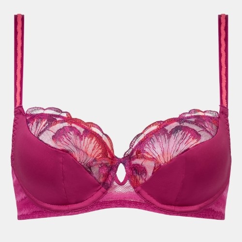 Chantelle  fuchsia padded bra