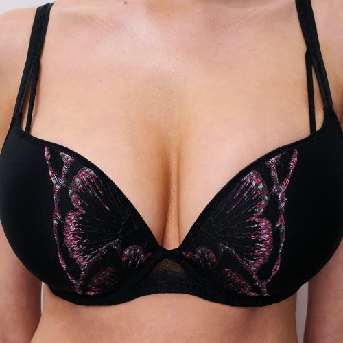 Chantelle Lily black push up bra