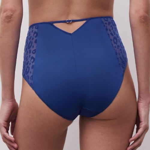 Chantelle  blue high waist brief