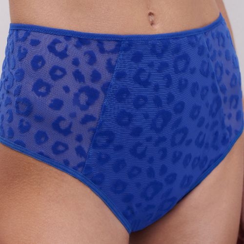 Chantelle  blue high waist brief